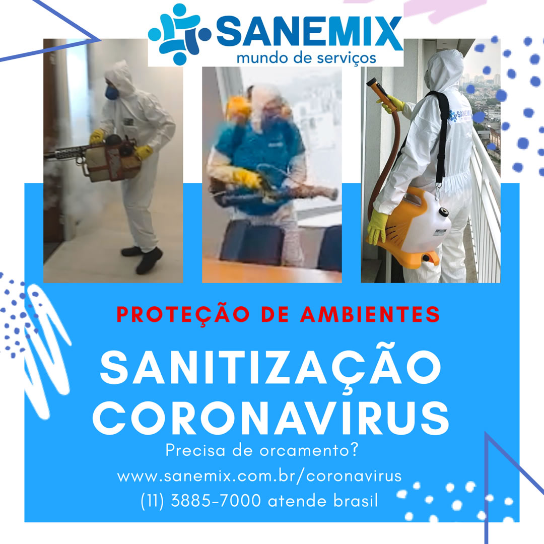 Sanitização contra Coronavírus